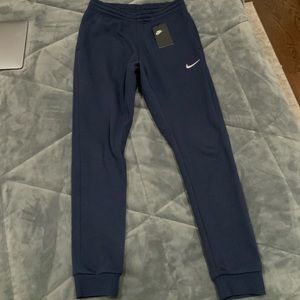 Mens NIKE navy sweats
